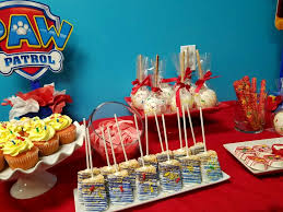 Paw Patrol Candy Table Paw Patrol Birthday Theme Paw Patrol Birthday Party Paw Patrol Birthday