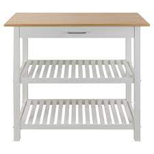 Kitchen Island With Solid Wood Top White Flora Home Kitchen Island With Seating White Kitchen Island Functional Kitchen Island