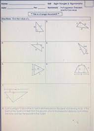 What are sine, cosine, and tangent? Homework Answer Key Unit 8 Right Triangles And Trigonometry Homework 1 Classifying Triangles Video Right Triangles And Trigonometry 8 Ruthperrella