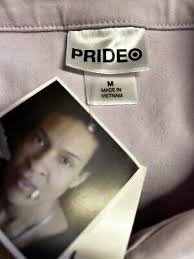 Brand New With Tags! LGBTQ+ Light Pink Pride Romper- Alice Butts  Design-Medium