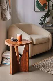 Akina Live Edge Side Table In 2020 Side Table Wood Side Table Live Edge