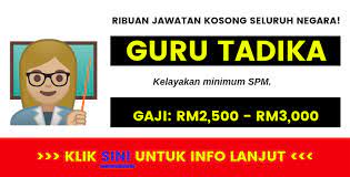 Berikut mysumber sertakan maklumat bagi permohonan mengikuti tarikh buka permohonan bagi jawatan kosong di jabatan kemajuan masyarakat (kemas) adalah pada 14 disember 2020 manakala tarikh tutup. Lebih 50 Kerja Kosong Guru Tadika 2018 Mengikut Negeri Di Sini Kemasukan Segera