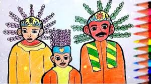 Menghias berati mengisi kekosongan suatu permukaan bahan dengan hiasan. Menggambar Dan Mewarnai Ondel Ondel Betawi