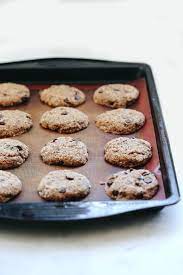 These cookies include grains and died fruits. Healthy High Fiber Chocolate Chip Cookies The Healthy Maven
