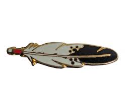 Feather Lapel Vintage Enamel Pin Brooch Native American Brooch Pin Enamel Pins Brooch