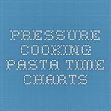 Pressure Cooking Pasta Time Charts Power Cooker Recipes