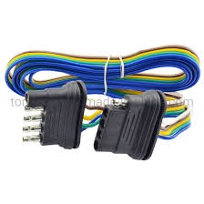 If your vehicle is not equipped with a working trailer wiring harness, there are a number of different solutions to provide the perfect fit for your specific vehicle. China Trailer Wiring Kit 4 Flat 5 Flat Trailer Wiring Harness Extension Connector Trailer Light Kit 4 Or 5 Wire Plug Connector For Utility Trailer Lights China Trailer Plug Wiring Harness