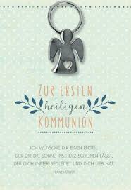 Gluckwunschkarte Zur Ersten Heiligen Kommunion Geschenke Zur Kommunion Kommunion Spruche Zur Kommunion