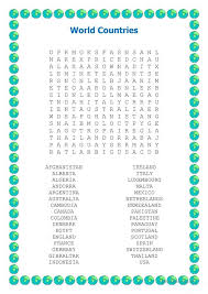 With multiple ways to play each game mode and daily challenges, microsoft ultimate. Countries Of The World Wordsearch Countries Of The World Phonics Chart Country Words