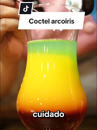 Cóctel Arcoiris: Refrescante y Fácil de Preparar | TikTok