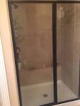 Shower door not closing