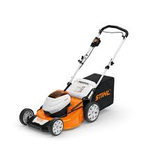Just charge the battery, adjust your mowing height, and push the button to start your mower. Stihl 6372 011 1402 Rma 510 36v Li Ion Cordless Battery Powered Lawn Mower Alliance Hardware