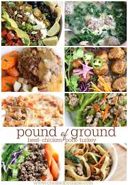 Pound Of Ground Recipes With Ground Beef Ground Chicken Ground Pork Ground Turkey Www Createdbydiane Com In 2020 Ground Pork Recipes Pork Recipes For Dinner Recipes