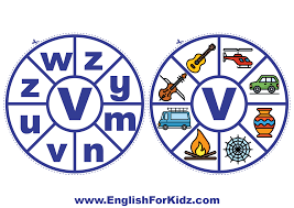 Flashcards to teach words that start with the letter v. Letter V Worksheets Flash Cards Coloring Pages