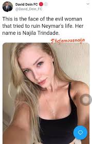 Ainda sobre o caso neymar e najila trindade mendes. Photos Of Najila Trindade Accusing Neymar Of Rape Sports Nigeria