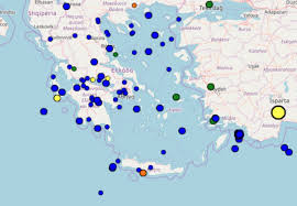 Δείτε πού έγινε σεισμός πριν από λίγη ώρα. Seismos Twra Ti Katagrafoyn Live Oi Seismografoi