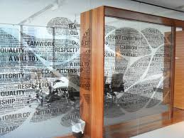 American Express Office Graphics Riska April Window Graphics Glass Printing Office Graphics