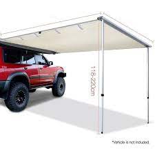 Car Roof Side Awning Sun Rain Cover Beige 1 4x2m Buy Car Awnings Car Awnings Awning Roof Awning