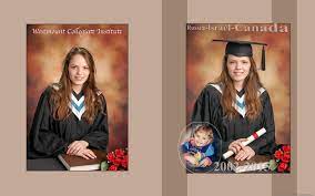 This would be a fun this is your life type book, with photos of the graduate from past through present. Graduation Album On Behance