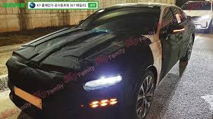 It was previewed on 17 february 2021 and will replace the kia k7/cadenza. Kia K8 P1 Prototype Spied For The First Time Korean Car Blog Kia Hyundai Grandeur Kia Motors