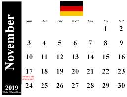 Germany 2019 Calendar With Holidays Festivals 2019 Calendar Calendar Calendar 2019 Printable