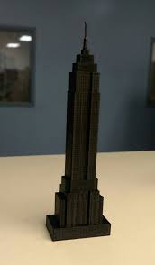 3d Printer Model Empire State Building 3d Printer Models 3d Printing 3d Printer