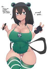 Rule34 - If it exists, there is porn of it / lycoris (artist), tsuyu asui /  4627420