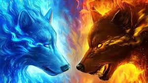 Im still in the process of making it but i wanted to post it. Blue Fire Wolf Wallpapers Top Free Blue Fire Wolf Backgrounds Wallpaperaccess