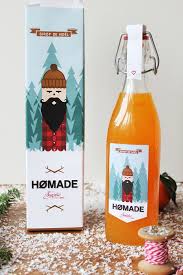Homade Sirop De Noel Sunrise Over Sea C Vinslev C Emballage A Bieres Emballage De Bouteille Design De Bouteille