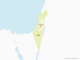 If you can't find something, try yandex map of. Vector Map Of Israel Palestinian Territories With Districts Free Vector Maps