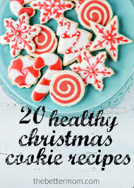 I use the sugar cookie icing on this site, and they always look amazing. 20 Healthy Christmas Cookie Recipes The Better Mom
