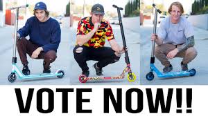 Pick your scooter deck, fork, bars, and all other parts and colors. Say In Russian Vote Now Custom Build Off 7 Scooter Brad Vs Undialed The Vault Pro Scooters Youtube Thevaultproscooters