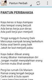 Ucapan terimakasih yang kita sampaikan berupa pantun. Koleksi Pantun Lengkap For Android Apk Download