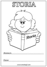 Tutto Disegni Storia Disegni Da Colorare Da Stampare Copertina Storia Quaderni Di Scuola