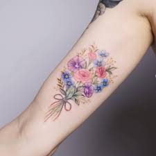 Find over 100+ of the best free bouquet of flowers images. Flower Bouquet On The Inner Arm
