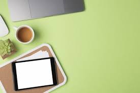 Download Top View Tablet On Pin Board Mock Up For Free Poster Background Design Page Borders Design Phone Template