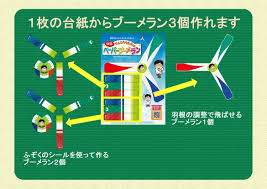 ペーパーブーメラン３枚セット [でんじろう先生のサイエンスショップ ]