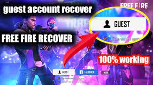 When you enter the game through this app, you will find many surprises and gifts that we have provided for you. How To Recover Free Fire Lost Guest Account Free Fire Delete Guest Account Recover Youtube
