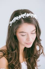 Porcelain Floral Bridal Tiara