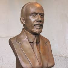 Charles Albert Adams Bronze Bust, Grand Master of the Grand Lodge of  California Masons in 1920