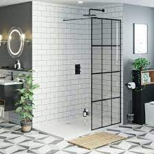 Grey Bathroom Tile Design Ideas Variant Living Walk In Shower Tray Walk In Shower Enclosures Shower Tray