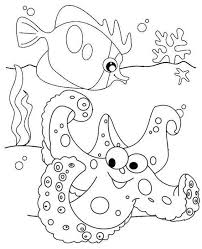 Ocean life coloring page design starfish and vector. Pin By Pengadaan Indonesia On Starfish Coloring Pages Animal Coloring Pages Coloring Pages Ocean Coloring Pages