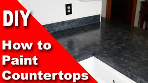 First of all, if i had a few extra thousand dollars sitting around, would i have still painted my counters? How To Paint A Countertop With Giani Granite Youtube
