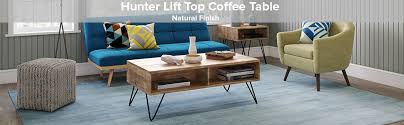 Multipurpose table with storage can be used as. Amazon Com Simplihome Hunter Solid Mango Wood And Metal 48 Inch Wide Rectangle Industrial Contemporary Lift Top Coffee Table In Natural For The Living Room And Family Room Furniture Decor