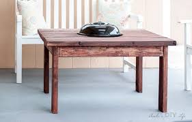 Want to confuse your guest into assuming your fire pit is a regular outdoor wicker coffee table? Diy Patio Table With Fire Pit Step By Step Tutorial And Plans To Build