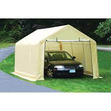 10 Ft X 17 Ft Portable Garage Portable Garage Portable Sheds Diy Shed Plans