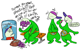 A benevolent creature... — [ image: some drawings of coach z from homestar ...