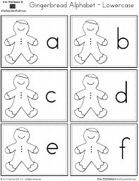 Gingerbread Printable Alphabet Cards Lowercase Letters Alphabet Cards Alphabet Printables Lower Case Letters