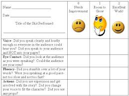 This Website Contains Resources For Teachers Who Wish To Use Storytelling As A Strategy To Improve T Student Self Evaluation Presentation Rubric Teaching Drama