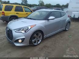 Learn more about the 2013 hyundai veloster. Hyundai Veloster Turbo 2013 Silver 1 6l Vin Kmhtc6ae0du123700 Free Car History
